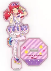 【中古】雑貨 12.明日香ミライ マカロンアラモードコーデ アクリルラバスタコレクション☆ 「オールアイカツ!」 プレミアムバンダイ限定