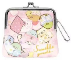 【中古】雑貨 ピンク がまぐち(ネオプレーン) 「すみっコぐらし」