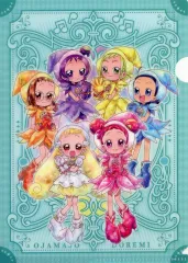 【中古】クリアファイル 集合A 「ジャンボカードダス/フラットガシャポン おジャ魔女どれみ miniクリアファイルコレクション ～25th memorial～」
