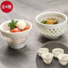 小鉢 和食器 おしゃれ ほたる珍味入 丸 広口 全4種 珍味入れ そうめん薬味 そば薬味 一品料理  和食器 和風 食器 雑貨 重箱用 お弁当箱用 仕切り おかず カップ オードブル用 重箱グッズ 小付け 小皿 正月