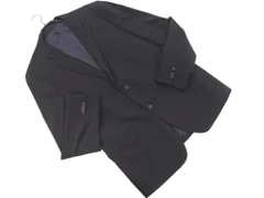 theory セオリー ウール混 テーラード ジャケット size44 REGULAR/黒 ◇■ メンズ