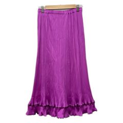 PLEATS PLEASE(プリーツプリーズ) ロングスカート サイズ2 M レディース美品  パープル