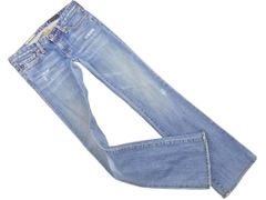 theory セオリー ADRIANO GOLDSCHMIED アドリアーノゴールドシュミット ダメージ加工 デニムパンツ size24/青 ■■ レディース
