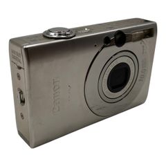 【箱付】Canon IXY DIGITAL 25 IS 本体 動作品 付属品あり □Canon IXY DIGITAL 25 IS シルバー コンパクトデジタルカメラ 動作