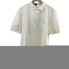 コムデギャルソン フレッドペリー COMME des GARCONS FRED PERRY ポロシャツ Lサイズ ホワイト FN-T501B-W24-3 メンズ