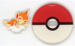 【中古】アクリルスタンド・アクリルパネル ヒコザル 「ポケットモンスター Pokemon Sleep 3rd Anniversary 横浜でみっけ! ポケモンねがおリサーチ おやすみアクリルスタンド vol.4」 