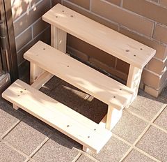 木製 ベンチ アンティーク調 横幅87cm 高さ37cm 踏台 スツール