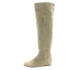 スチュアートワイツマン STUART WEITZMAN ニーハイブーツ ロング スエード 7.5 モカ /SS ■OS