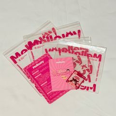 mellojoy メロジョイ 予備袋 保存袋 替え袋 ロゴ入り 大小 4枚セット