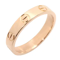 カルティエ CARTIER リング・指輪 ミニラブリング B4085200 K18PG（ピンクゴールド） ミニラブリング レディース Used A