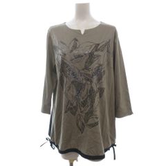 7/12までお値下げ　LEONARD FASHION 七分袖 ニットチュニック 最終価格 LEONARD FASHION 七分袖 ニットチュニック - メルカリ