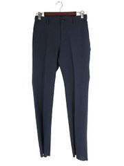 グリーンレーベルリラクシング ユナイテッドアローズ green label relaxing スラックス パンツ ロング 無地 サイズ S ネイビー QQQ