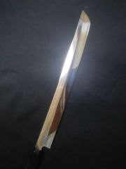 城山刃物製作所(堺業務用刃物メーカー直売)五寸柳刃 貝サキ(手元包丁