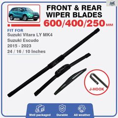 フロント/リアワイパーブレードセット VITARA ESCUDO LY MK4 2015 - 2023 フロントガラス/フロントスクリーン 2016 - 22