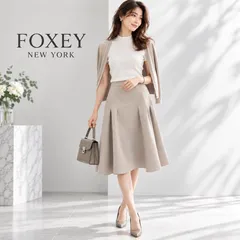 2026年最新】Foxey カラー：グレイ系 レディース ひざ丈 フレア