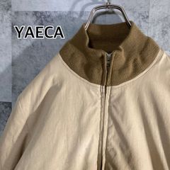 일본제 YAECA 야에카 코튼&나일론 지퍼 재킷 카키