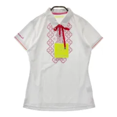 サイズ：40 VIVA HEART ビバハート 012-25443 半袖ポロシャツ  ホワイト系 [240101764900] ゴルフウェア レディース ストスト