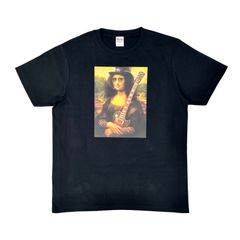 オリジナル Tシャツ モナリザ GUNS N’ ROSES ガンズアンドローゼズ サングラス ハット ハード ロック バンド レスポール ギタリスト Slash スラッシュ ダヴィンチ アート 黒 ブラック XS(SS) S M L XL(LL) ユニセックス