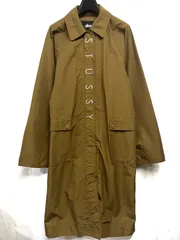 【美品】Stussy ステューシー バック刺繍 ステンカラーコート 2026年最新】STUSSY メンズ ステンカラーコートの人気アイテム - メルカリ