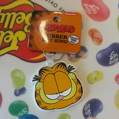 アメリカン雑貨 輸入雑貨 ガレージ 雑貨　ガーフィールド Garfield ラバーキーホルダー CHICKEN STYLE チキンスタイル