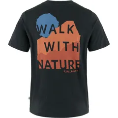 フェールラーベン レディース トップス Tシャツ Fjallraven Nature TShirt Womens Black ブラック
