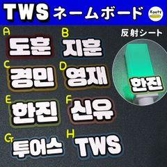 アクリル付き 頭文字 NCT DREAM ペンライト ステッカー ヘチャン