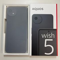 新品未使用】SIMフリーAQUOS wish5 SH-52F 本体スミブラック - メルカリ