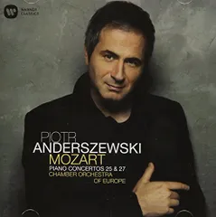 (CD)モーツァルト:ピアノ協奏曲第25番、第27番／ピョートル・アンデルジェフスキー