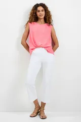 トリーナターク レディース トップス シャツ Trina Turk Aprica Boatneck Top Corso Coral コーラル