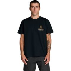 ルーカ メンズ トップス Tシャツ RVCA Palmgrove Shirt Mens Black ブラック