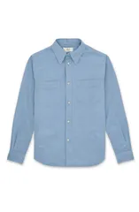 フォルテラ メンズ トップス シャツ コットン Fortela Prequel Cotton Shirt with Pockets Blue ブルー