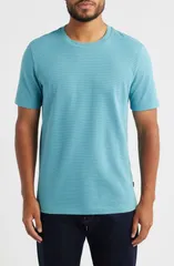 ボス メンズ トップス シャツ BOSS Mens TiburtShirt LIGHT PASTEL BLUE ブルー