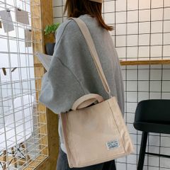 コーデュロイ ミニトートバッグ 3way カラー：ベージュ 商品コード：TZM-275