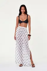 ニコラスカークウッド レディース ボトムス レギンス パンツ NICHOLAS Lise Pants Ivory Black Polka Dot アイボリー