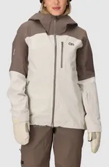 アウトドアリサーチ レディース アウター ジャケット・ブルゾン Outdooresearch CloudChaser 3L Waterproof Snow Jacket OYSTER SABLE