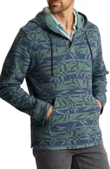 トッミーバハマ メンズ アウター パーカー・スウェット コットン Tommy Bahama Frondline Baja Cotton Hoodie COASTLINE