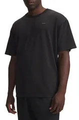 アンダーアーマー メンズ トップス Tシャツ Under Armour Heavyweight Oversized Washed TShirt ULTIMATE BLACK BLACK ブラック