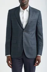 ピーター・ミラー メンズ アウター ジャケット・ブルゾン ウール コート Peter Millar Flynn Classic Fit Green Plaid Wool Sport Coat Big