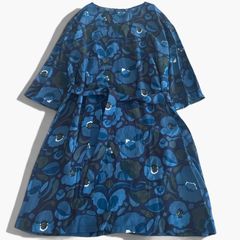 Arpege story 麻混ギンガムチェックスカート ロングスカート S - メルカリ