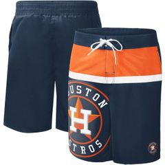 컬 뱅크스 남성 수영복 하프 팬츠 반바지 반바지 Mens GIII Sports by Carl Banks Navy Houston Astrosea Wind Swim S