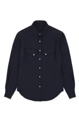 フォルテラ メンズ トップス シャツ Fortela Pasadena Western Flannel Shirt Blue ブルー