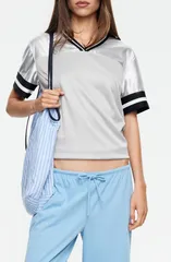 ライオネス レディース トップス シャツ ジャージー LIONESS Lionstriped Jersey GREY グレー