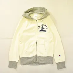 【人気】 Champion チャンピオン CHALMETTE 3段 カレッジロゴ リバースウィーブ フルジップ スウェット パーカー フーディー ♪