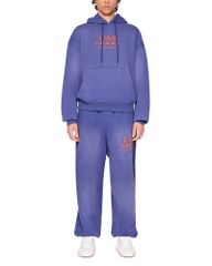 오프 화이트 남성 하의 캐주얼 팬츠 코튼 조거 팬츠 로고 OffWhite Cotton Diagonalogo Garment Wash Drawstring Joggers