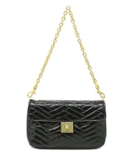 シンクロリン レディース バッグ キルティング Think Royln Moto Small Quilted Shoulder Bag Black ブラック