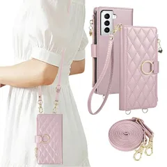 【新品】 KW-LINK Galaxy S22 ケース 手帳型 ギャラクシーs22 ケース 手帳型 ショルダー リング付き 6.1インチ対応 galaxys22ケース スマホケース SC-51C SCG13 用 ケースカバー 小銭入れ カード収納 携帯カバー