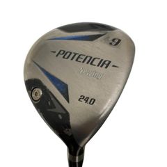 【中古】 ブリヂストン POTENCIA Newing 9W フェアウェイウッド FW POTENCIA Newing(ウッド) (フレックスR) メンズ 男性用 右利き 右用 Dランク ゴルフクラブ