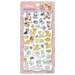 カミオジャパン ディズニークラシック2 プチドロップステッカー 070287 ピノキオ ライオンキング 101匹わんちゃん