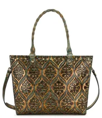 パトリシアナシュ レディース バッグ Patricia Nash Zancona Studded Tote Bag Turquoise ターコイズ