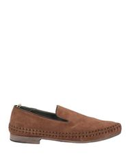 オフィシンクリエイティブ メンズ シューズ スリッポン・ローファー モカシン OFFICINE CREATIVE ITALIA Chocolate Brown ブラウン